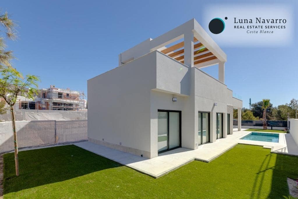 3 soveværelse Villa til salg i Finestrat med swimmingpool garage - € 603.000 (Ref: 8197623)