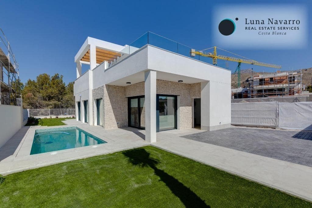 3 soveværelse Villa til salg i Finestrat med swimmingpool garage - € 603.000 (Ref: 8197623)