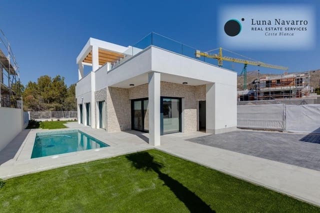 3 makuuhuone Huvila myytävänä paikassa Finestrat mukana uima-altaan 
autotalli - 603 000 € (Ref: 8197623)