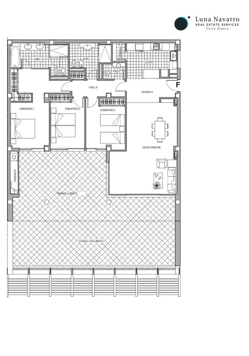 Apartamento de 3 habitaciones en Altea en venta con piscina garaje - 890.000 € (Ref: 8366231)