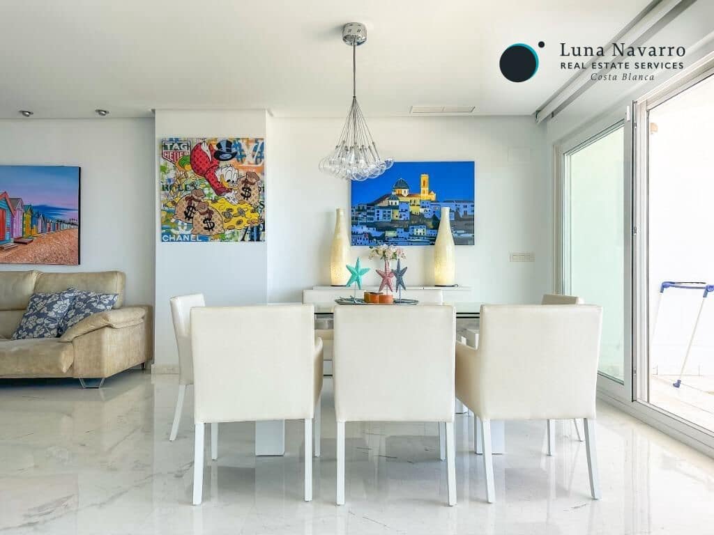 Apartamento de 3 habitaciones en Altea en venta con piscina garaje - 890.000 € (Ref: 8366231)