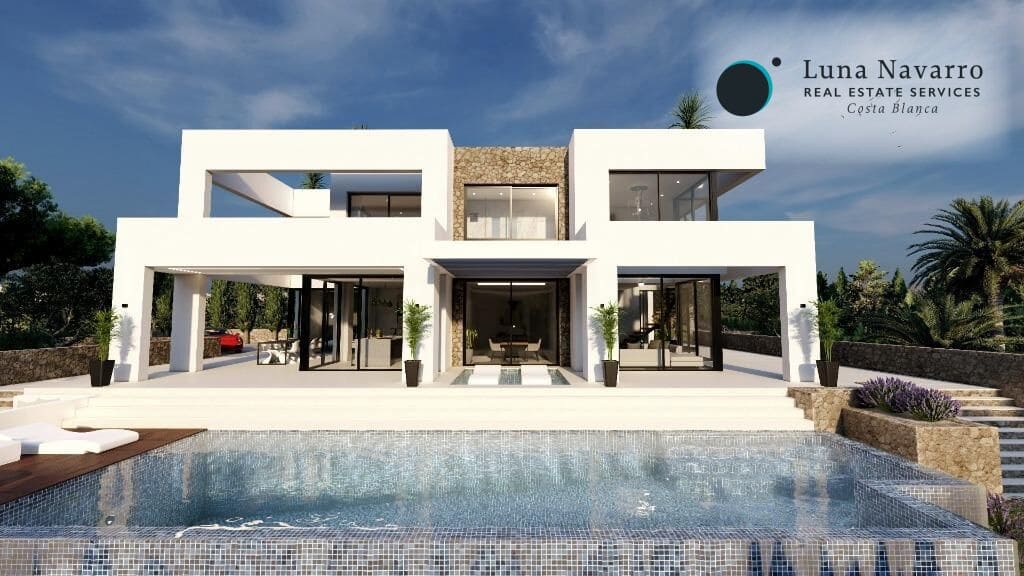 4 bedroom Villa for sale in Benissa with pool garage - € 2,200,000 (Ref: 8680316)
