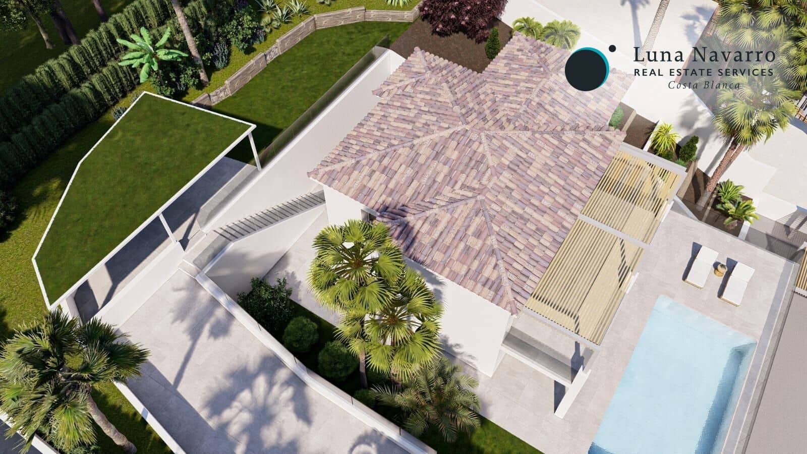 3 sypialnia Willa na sprzedaż w Altea z basenem garażem - 1 650 000 € (Ref: 9730763)