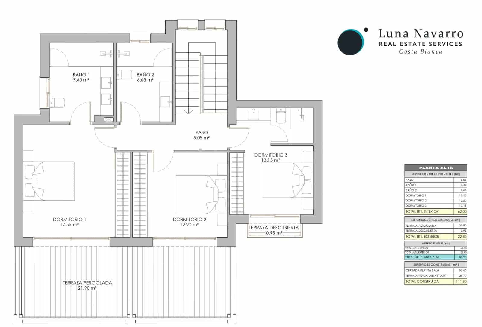 3 sypialnia Willa na sprzedaż w Altea z basenem garażem - 1 650 000 € (Ref: 9730763)