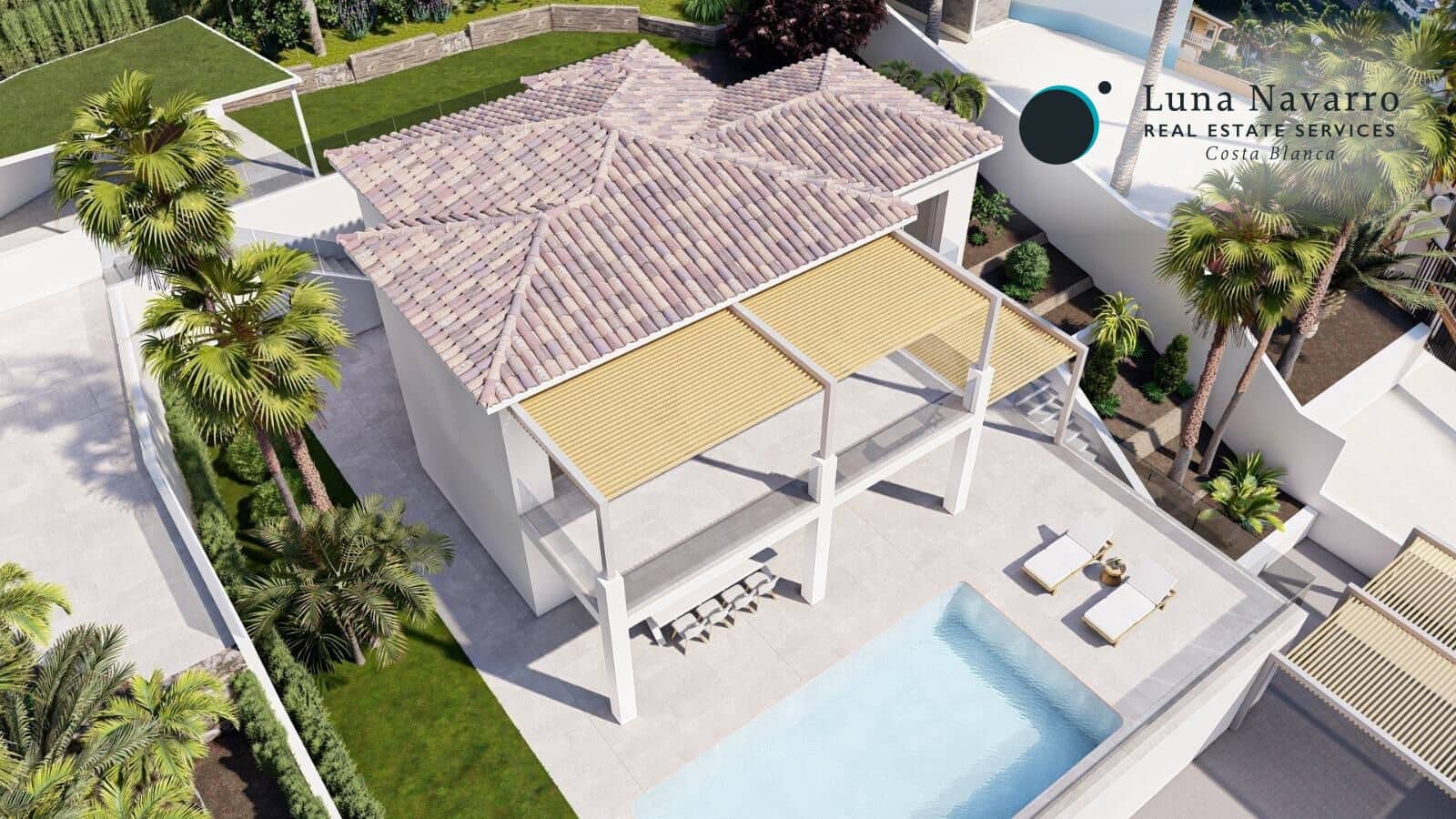 3 sypialnia Willa na sprzedaż w Altea z basenem garażem - 1 650 000 € (Ref: 9730763)