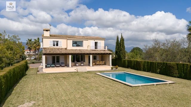 5 sypialnia Willa na sprzedaż w Binissalem z basenem garażem - 2 400 000 € (Ref: 9936765)