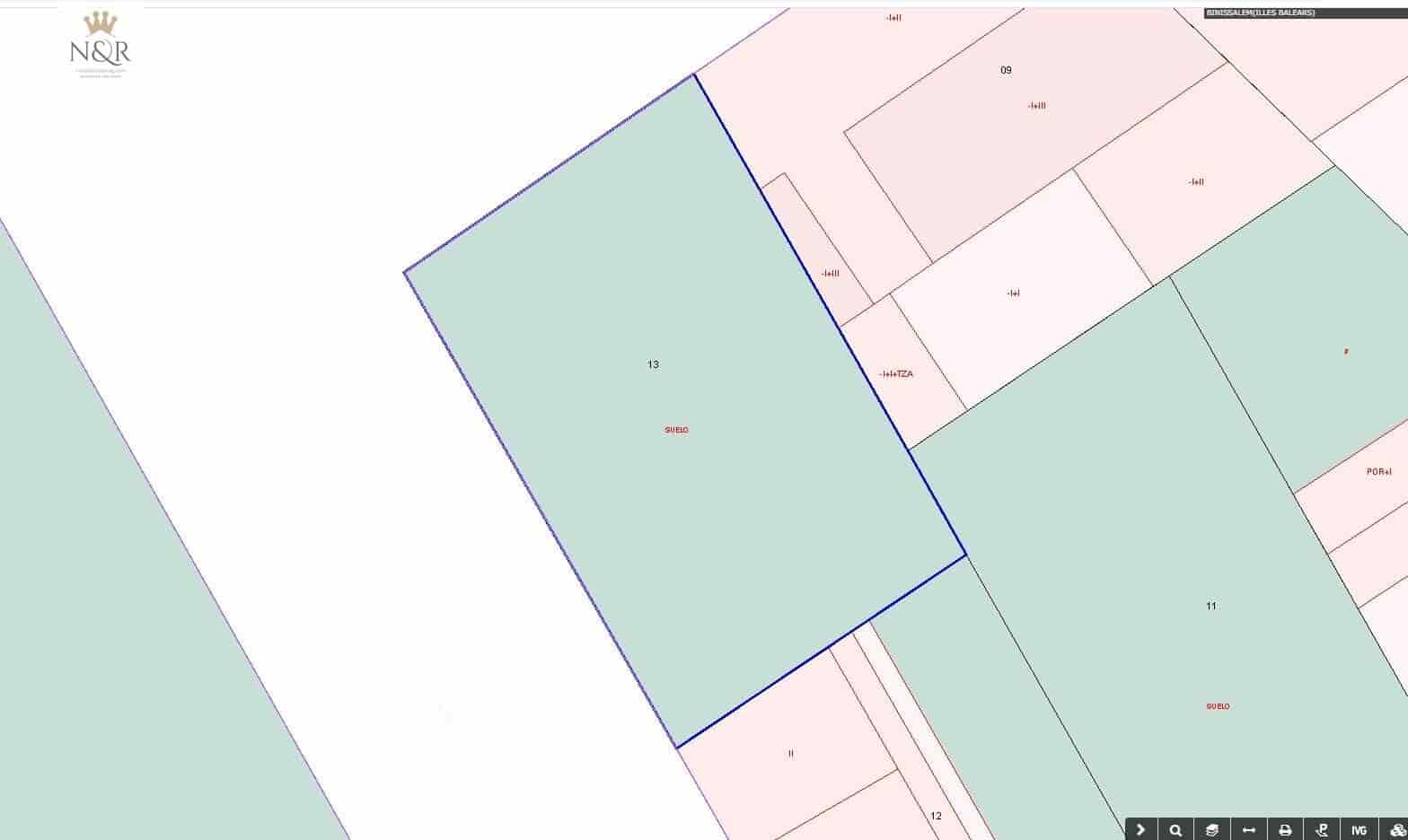 Solar/Parcela en Binissalem en venta - 374.000 € (Ref: 9936801)