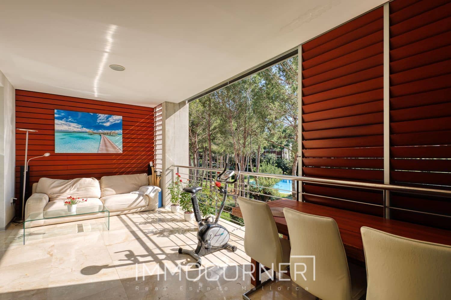 2 soveværelse Penthouse til leje i Bendinat med swimmingpool garage - € 6.000 (Ref: 8458649)