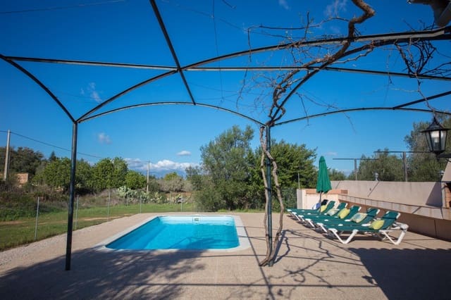 3 sypialnia Finka/Dom wiejski do wynajęcia w Algaida z basenem garażem - 3 150 € (Ref: 8458671)