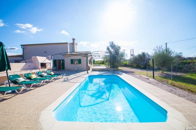 3 sypialnia Finka/Dom wiejski do wynajęcia w Algaida z basenem garażem - 3 150 € (Ref: 8458671)