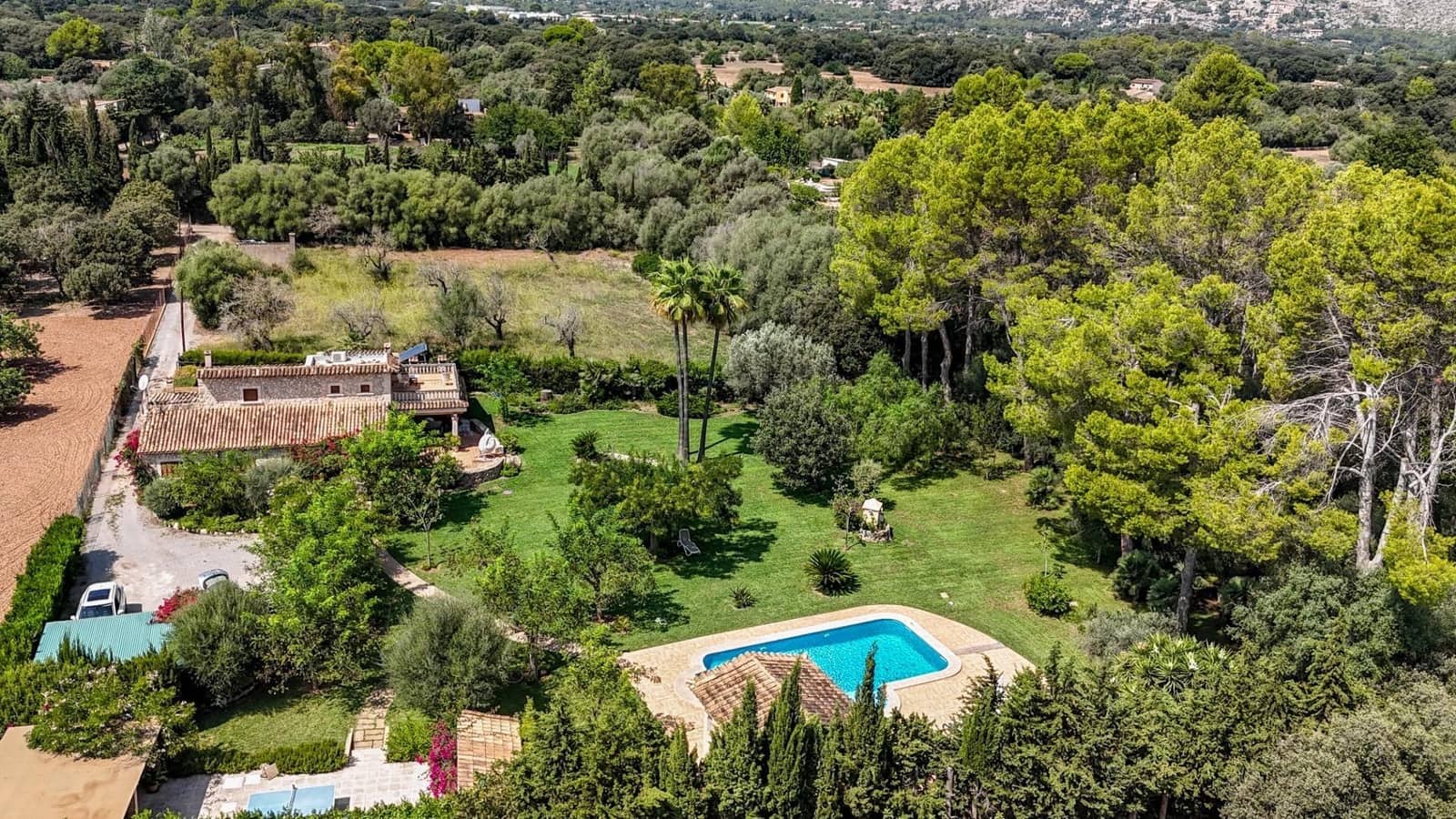 4 soveværelse Finca/Landehus til salg i Pollensa / Pollenca med swimmingpool - € 2.500.000 (Ref: 8591003)
