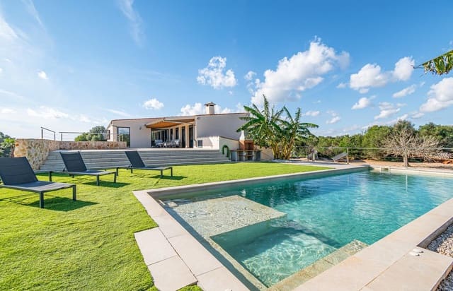 5 chambre Finca/Maison de Campagne à vendre à Campos avec piscine garage - 3 150 000 € (Ref: 8701740)