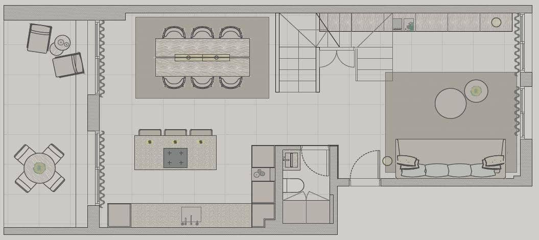 4 chambre Penthouse à vendre à Cas Catala avec garage - 1 490 000 € (Ref: 9023326)
