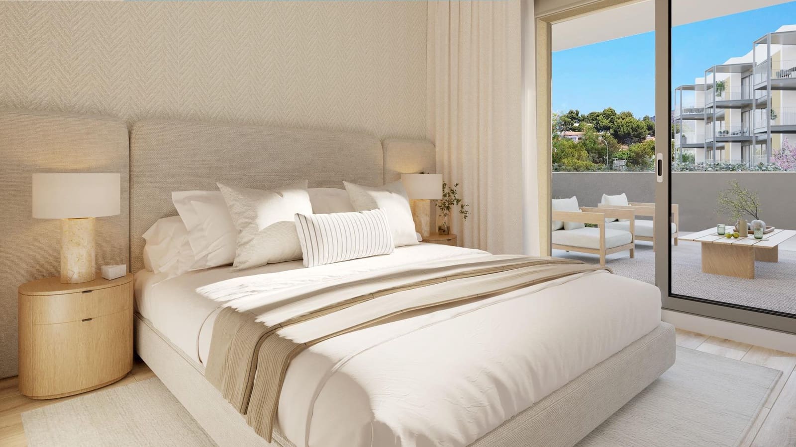 Piso de 2 habitaciones en Palmanova en venta con piscina garaje - 501.000 € (Ref: 9228569)