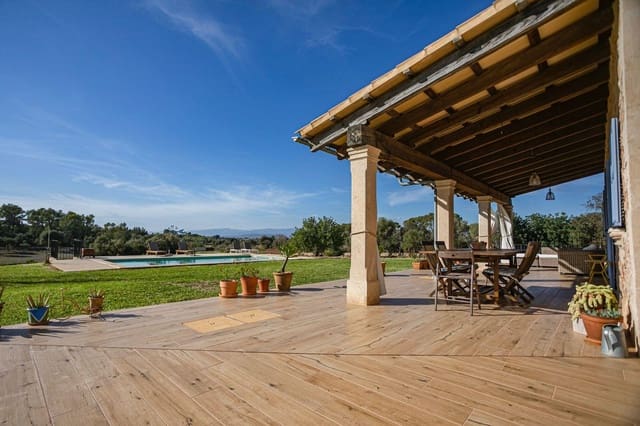 4 chambre Finca/Maison de Campagne à vendre à Algaida avec piscine - 2 250 000 € (Ref: 9294413)