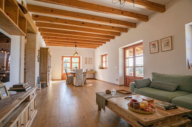 4 chambre Finca/Maison de Campagne à vendre à Algaida avec piscine - 2 250 000 € (Ref: 9294413)