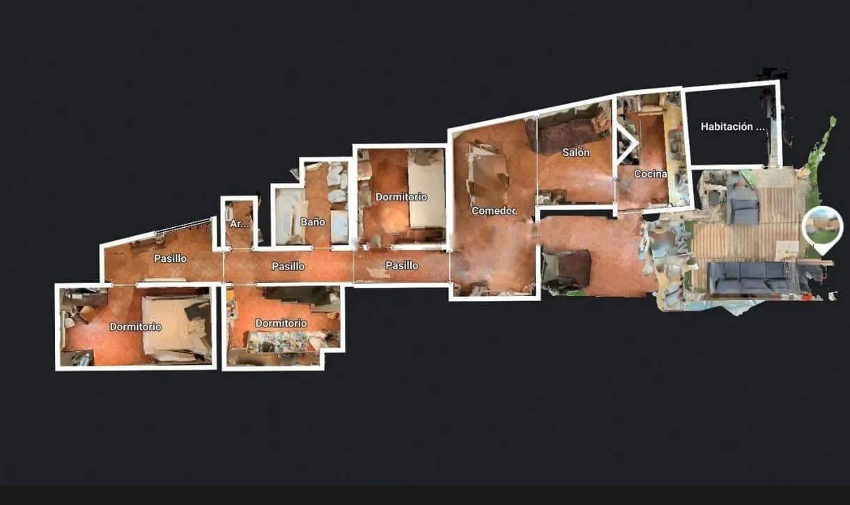 4 camera da letto Appartamento in vendita in Palma de Mallorca - 485.000 € (Rif: 9367538)