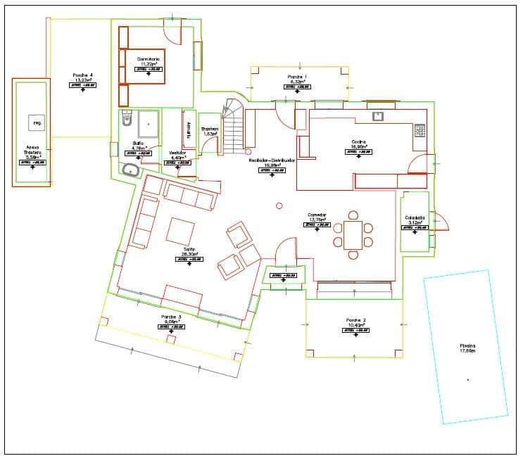 3 sovrum Villa till salu i Santa Ponsa med pool - 1 750 000 € (Ref: 9414146)