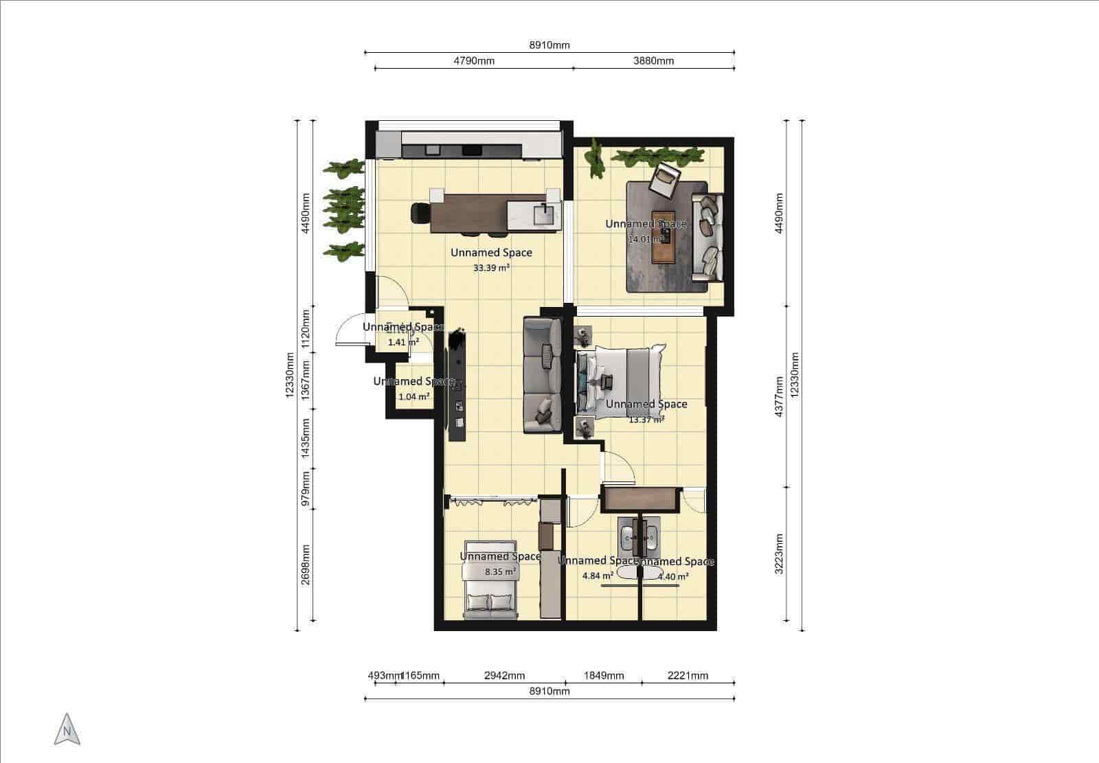 2 makuuhuone Asunto myytävänä paikassa Santa Ponsa mukana uima-altaan - 525 000 € (Ref: 9568711)