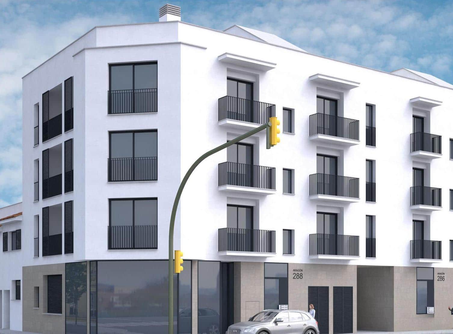 1 sypialnia Mieszkanie na sprzedaż w Palma de Mallorca - 350 000 € (Ref: 9911107)