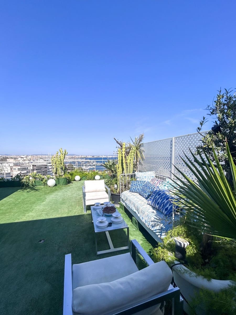 3 Zimmer Penthouse zu vermieten in Palma de Mallorca mit Pool Garage - 6.000 € (Ref: 9934243)