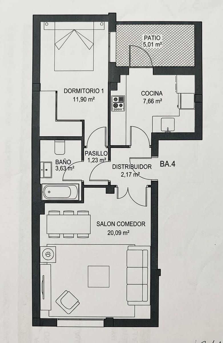 1 bedroom Flat for sale in Armilla with pool garage - € 179,000 (Ref: 9924646)
