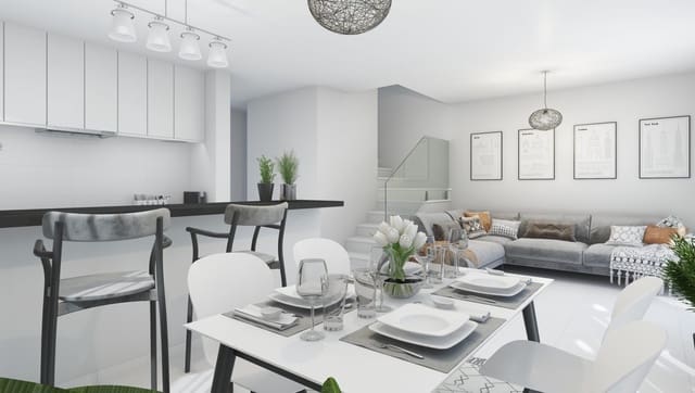 4 camera da letto Villetta Bifamiliare in vendita in Nueva Nerja, Nerja con piscina garage - 800.000 € (Rif: 8537284)