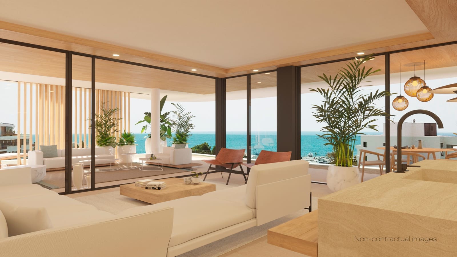 3 camera da letto Appartamento in vendita in Santa Eulalia / Santa Eularia con piscina garage - 1.499.620 € (Rif: 10086941)