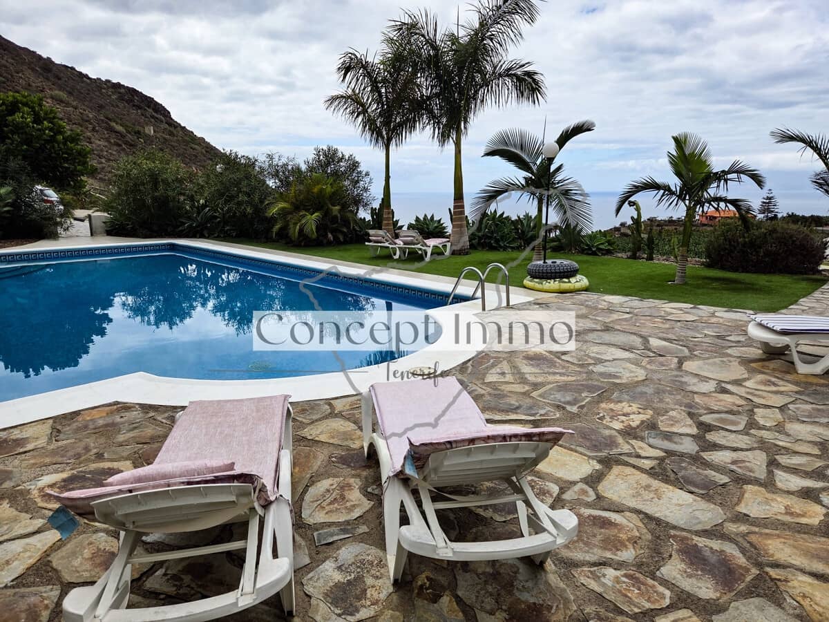 5 chambre Finca/Maison de Campagne à vendre à Santiago del Teide avec piscine garage - 1 950 000 € (Ref: 10112229)