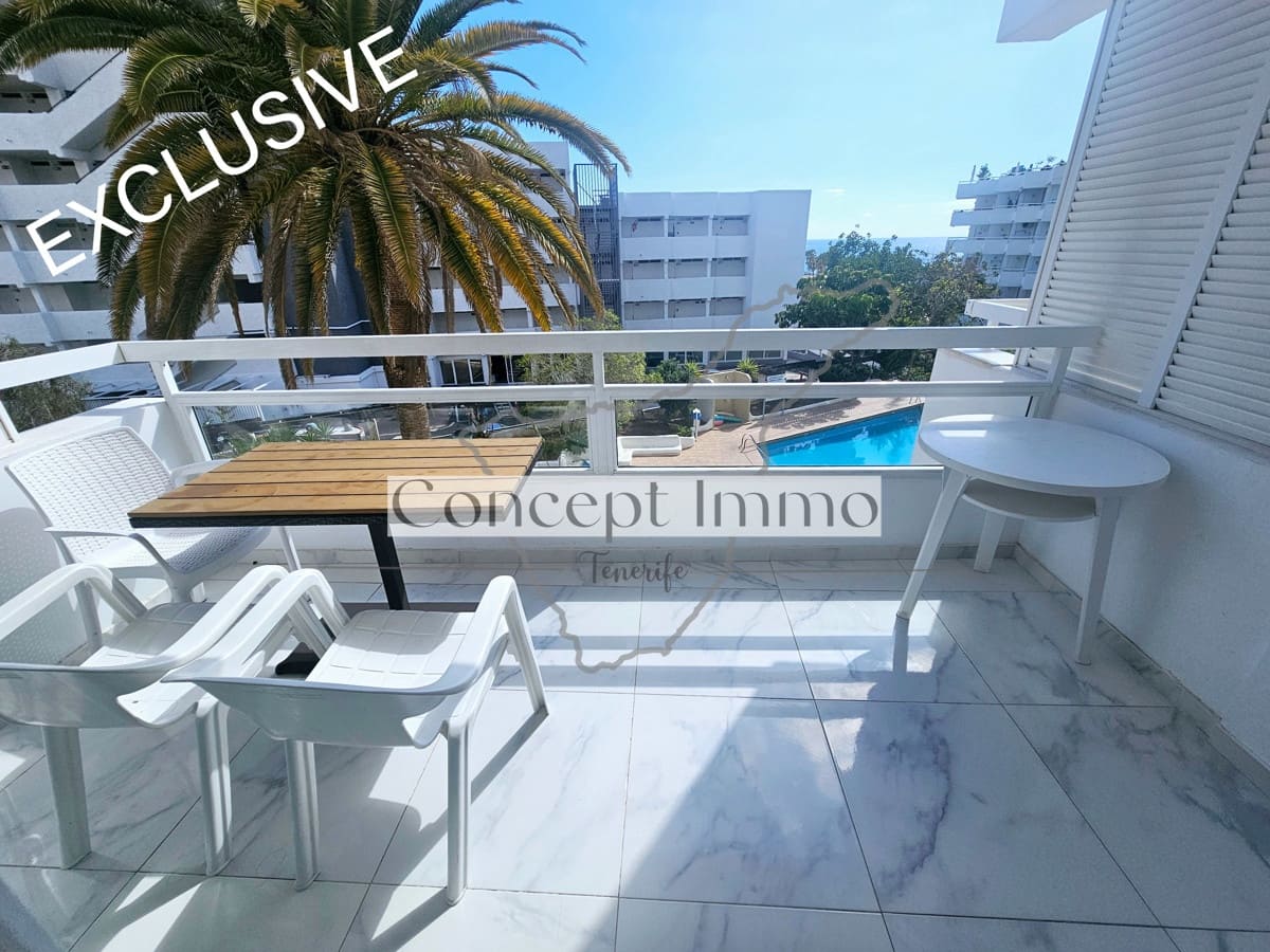 1 soveværelse Lejlighed til salg i Playa de las Americas med swimmingpool garage - € 199.000 (Ref: 8967636)