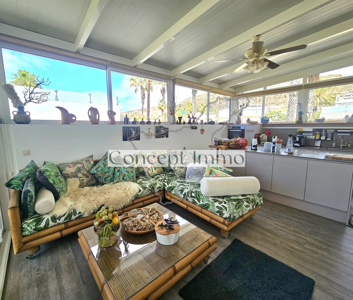 3 makuuhuone Omakotitalo myytävänä paikassa Palm-Mar mukana 
autotalli - 580 000 € (Ref: 9643393)