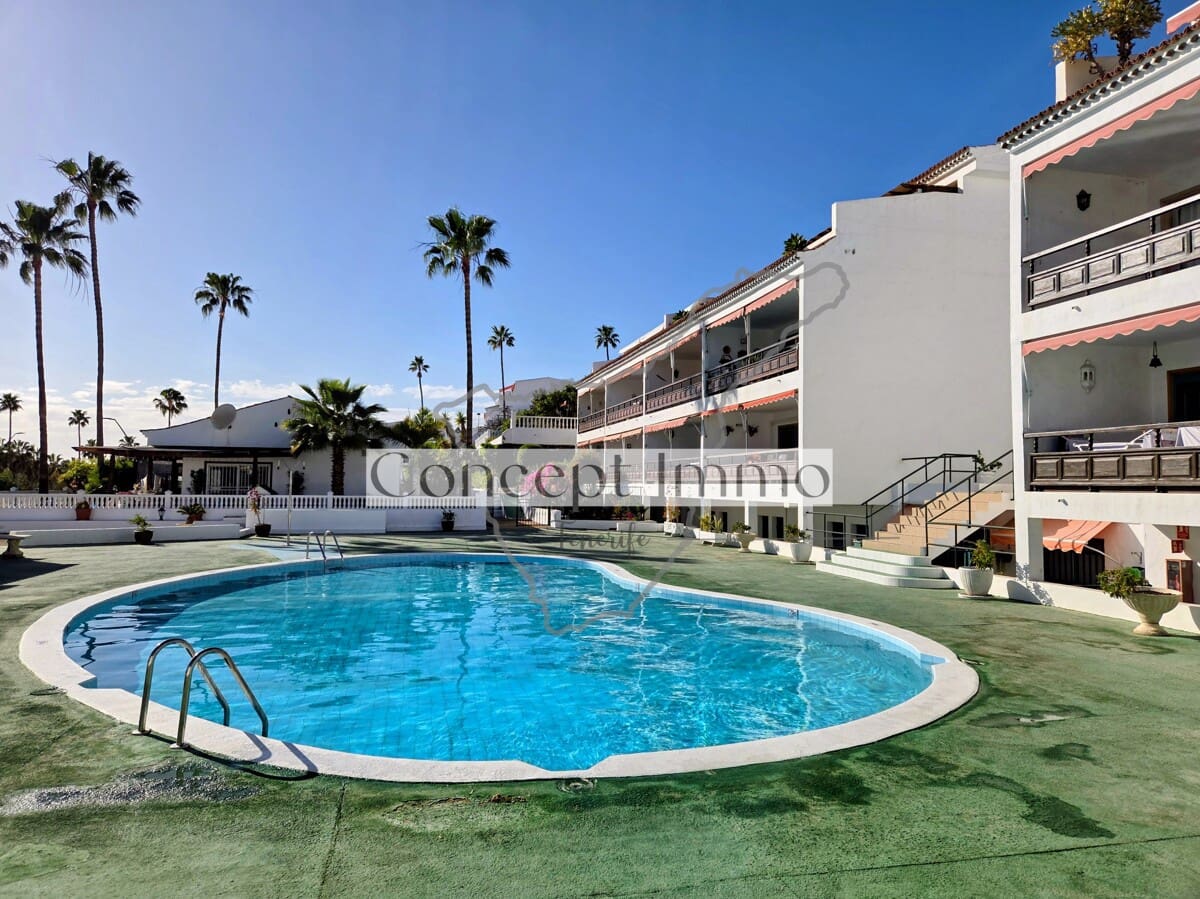 2 Zimmer Wohnung zu verkaufen in Los Cristianos mit Pool - 490.000 € (Ref: 9654433)