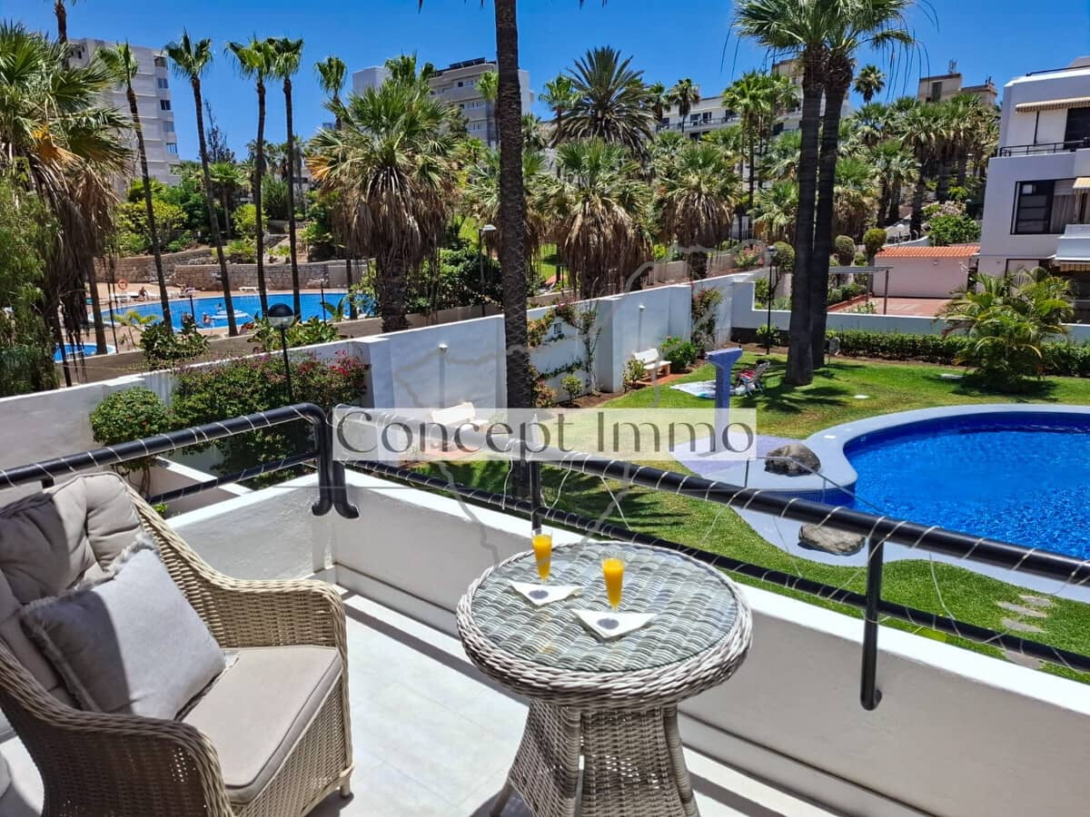 2 quarto Apartamento para venda em Playa de las Americas com piscina - 499 000 € (Ref: 9854668)