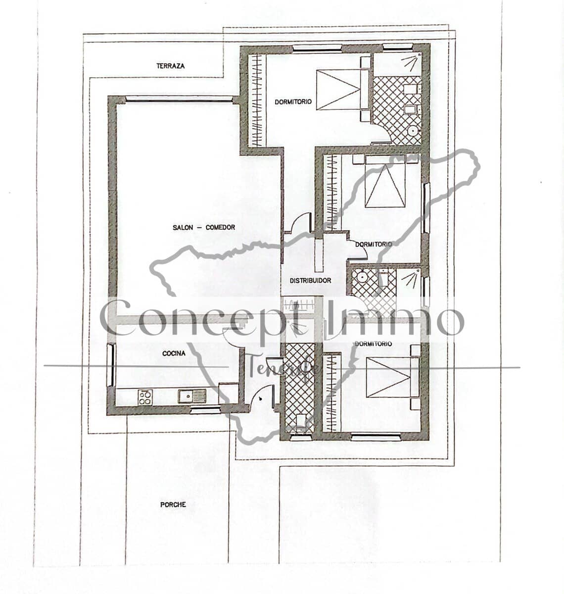 3 bedroom Townhouse for sale in Costa del Silencio with garage - € 530,000 (Ref: 9935320)