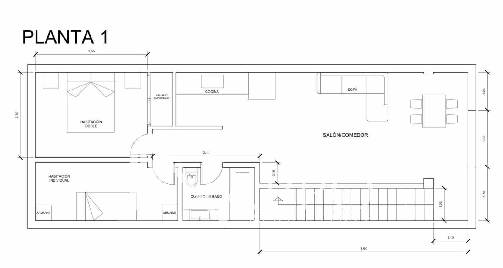 2 bedroom Penthouse for sale in Palma de Mallorca with pool - € 495,000 (Ref: 10001054)