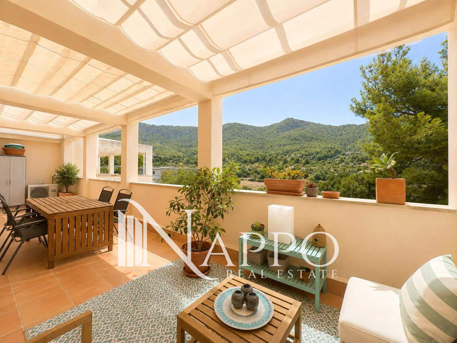 3 quarto Apartamento para venda em Andratx com piscina garagem - 499 000 € (Ref: 10019369)