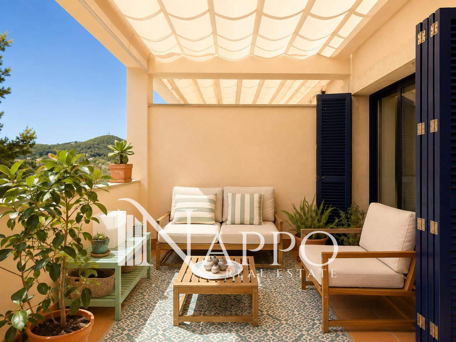 3 quarto Apartamento para venda em Andratx com piscina garagem - 499 000 € (Ref: 10019369)