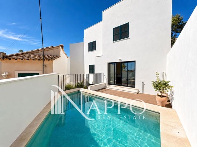 4 sypialnia Dom na sprzedaż w Genova, Palma de Mallorca z basenem garażem - 1 300 000 € (Ref: 10109943)