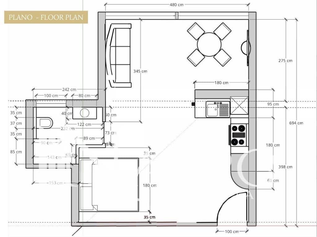 Lejlighed til salg i Cala Mayor med swimmingpool - € 279.000 (Ref: 10173987)