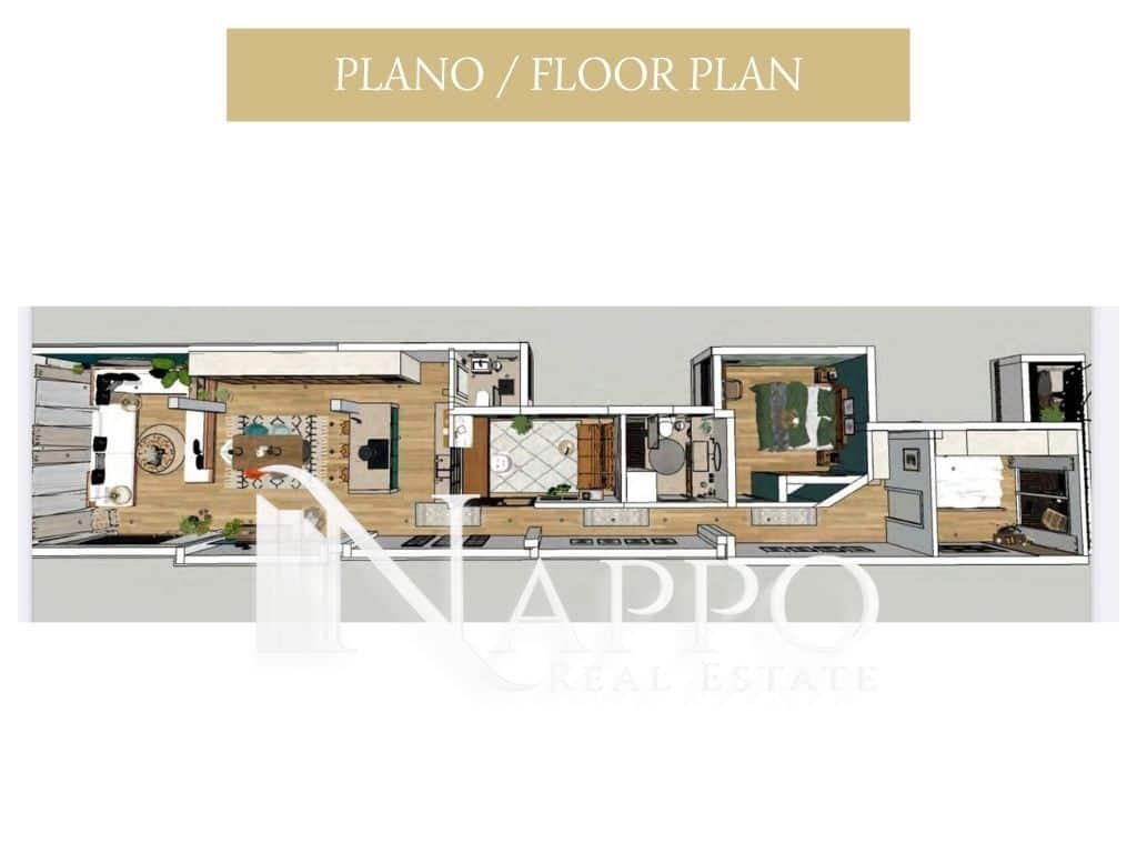 3 slaapkamer Flat te huur in L'Arenal / S'Arenal - € 2.100 (Ref: 7740865)