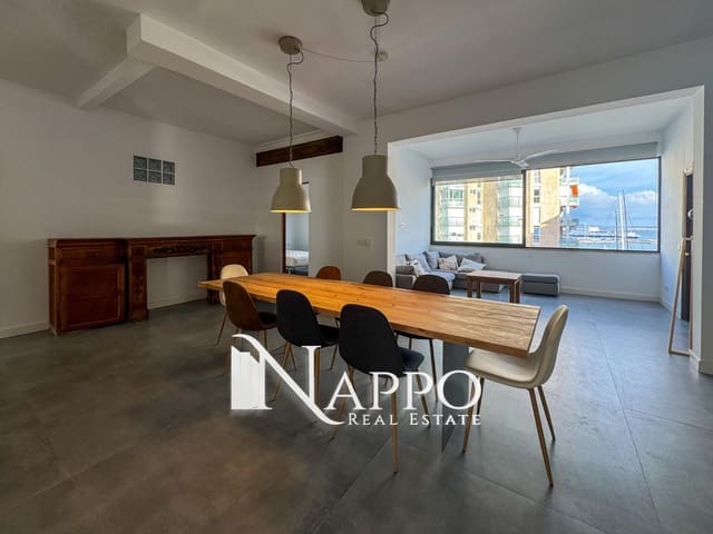 Penthouse de 3 chambres à louer à El Terreno, Palma de Mallorca avec garage - 2 500 € (Ref: 8604941)