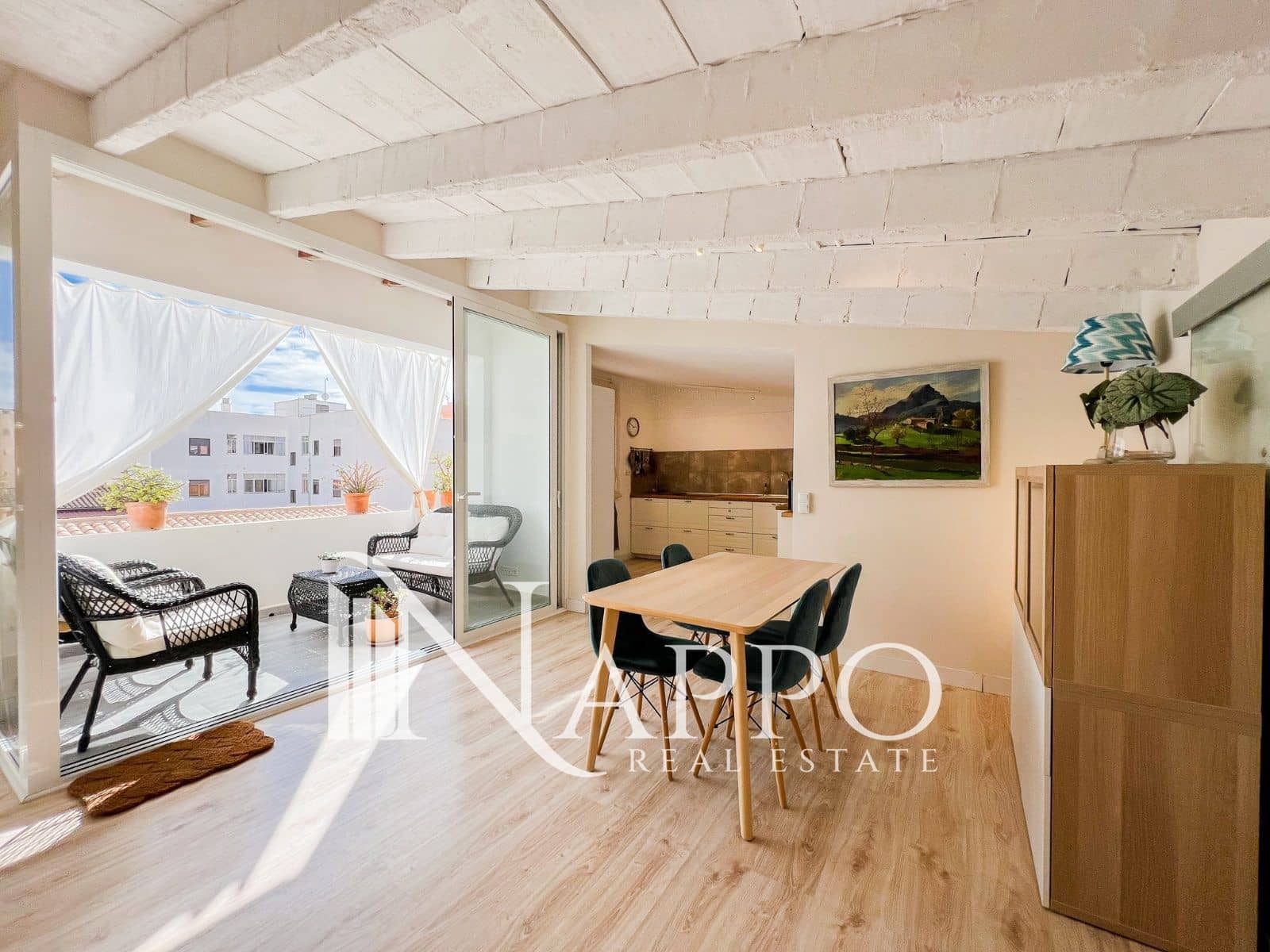 2 Zimmer Penthouse zu vermieten in Palma de Mallorca mit Garage - 1.600 € (Ref: 8830037)