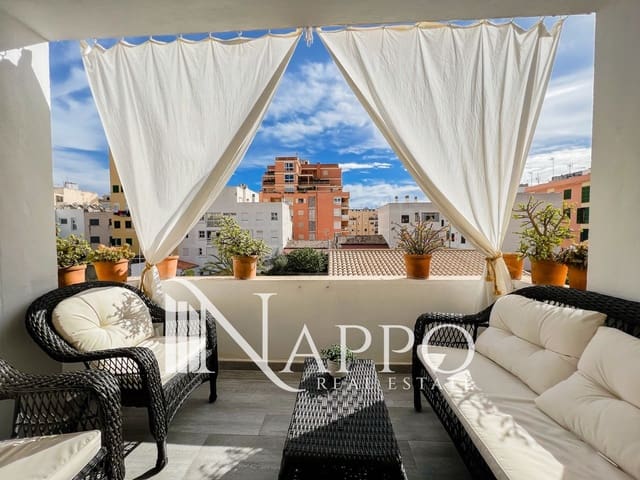 2 slaapkamer Penthouse te huur in Palma de Mallorca met garage - € 1.600 (Ref: 8830037)
