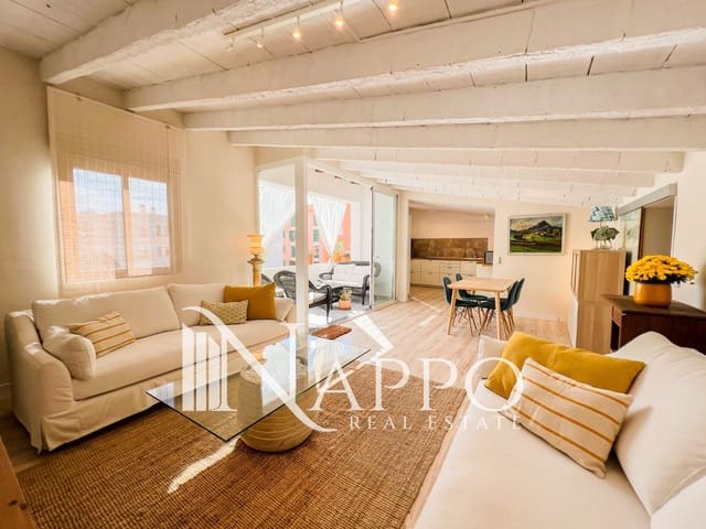 2 slaapkamer Penthouse te huur in Palma de Mallorca met garage - € 1.600 (Ref: 8830037)