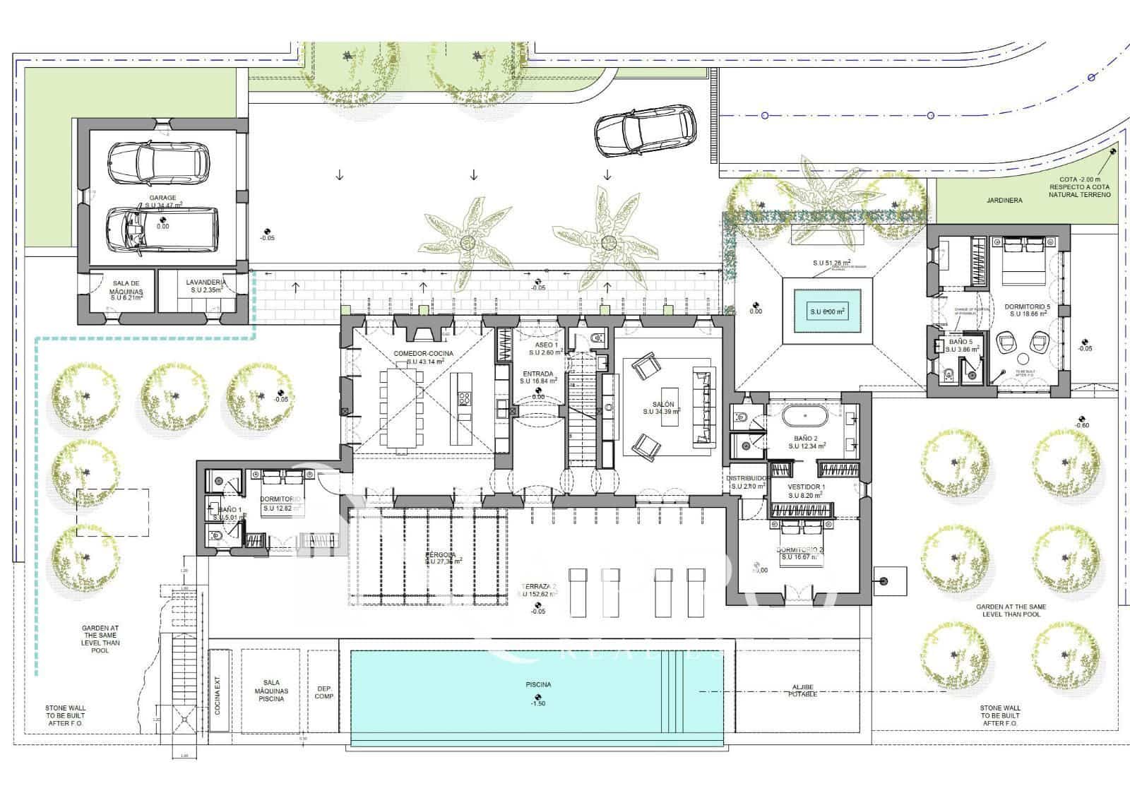 5 sypialnia Willa na sprzedaż w Montuiri z basenem garażem - 5 900 000 € (Ref: 9123861)