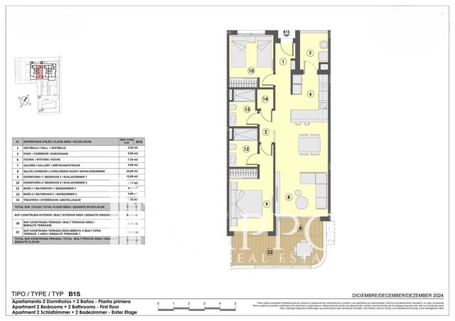 2 Zimmer Wohnung zu verkaufen in Capdepera mit Pool Garage - 532.000 € (Ref: 9181576)