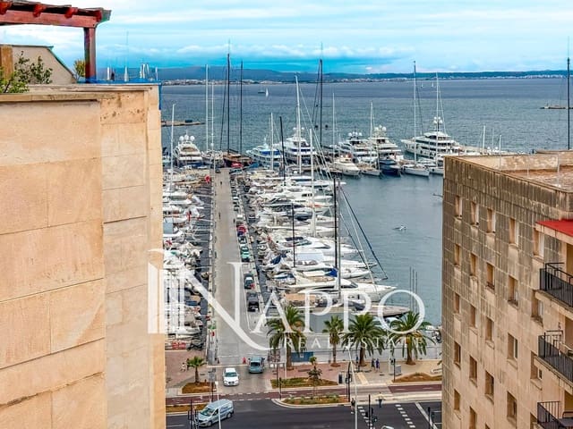 3 makuuhuone Kattohuoneisto myytävänä paikassa El Terreno, Palma de Mallorca mukana uima-altaan 
autotalli - 1 495 000 € (Ref: 9302933)