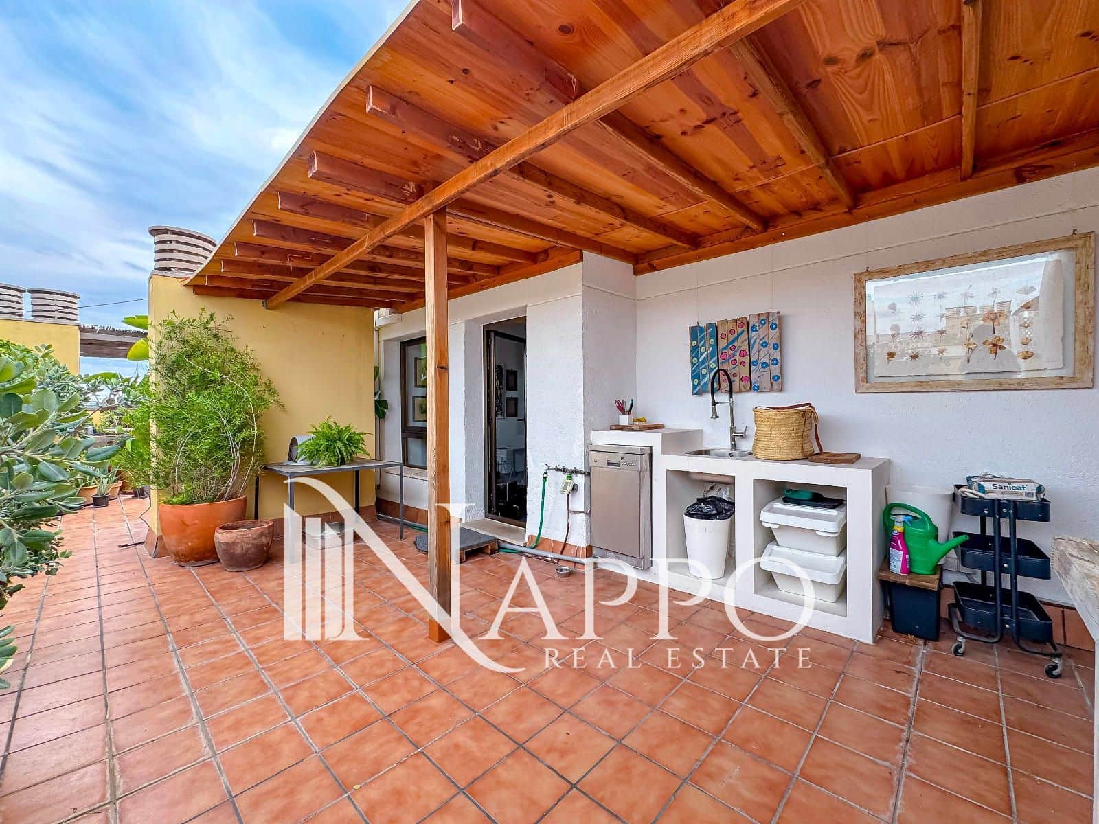 3 makuuhuone Kattohuoneisto myytävänä paikassa Palma de Mallorca mukana uima-altaan 
autotalli - 1 495 000 € (Ref: 9302933)