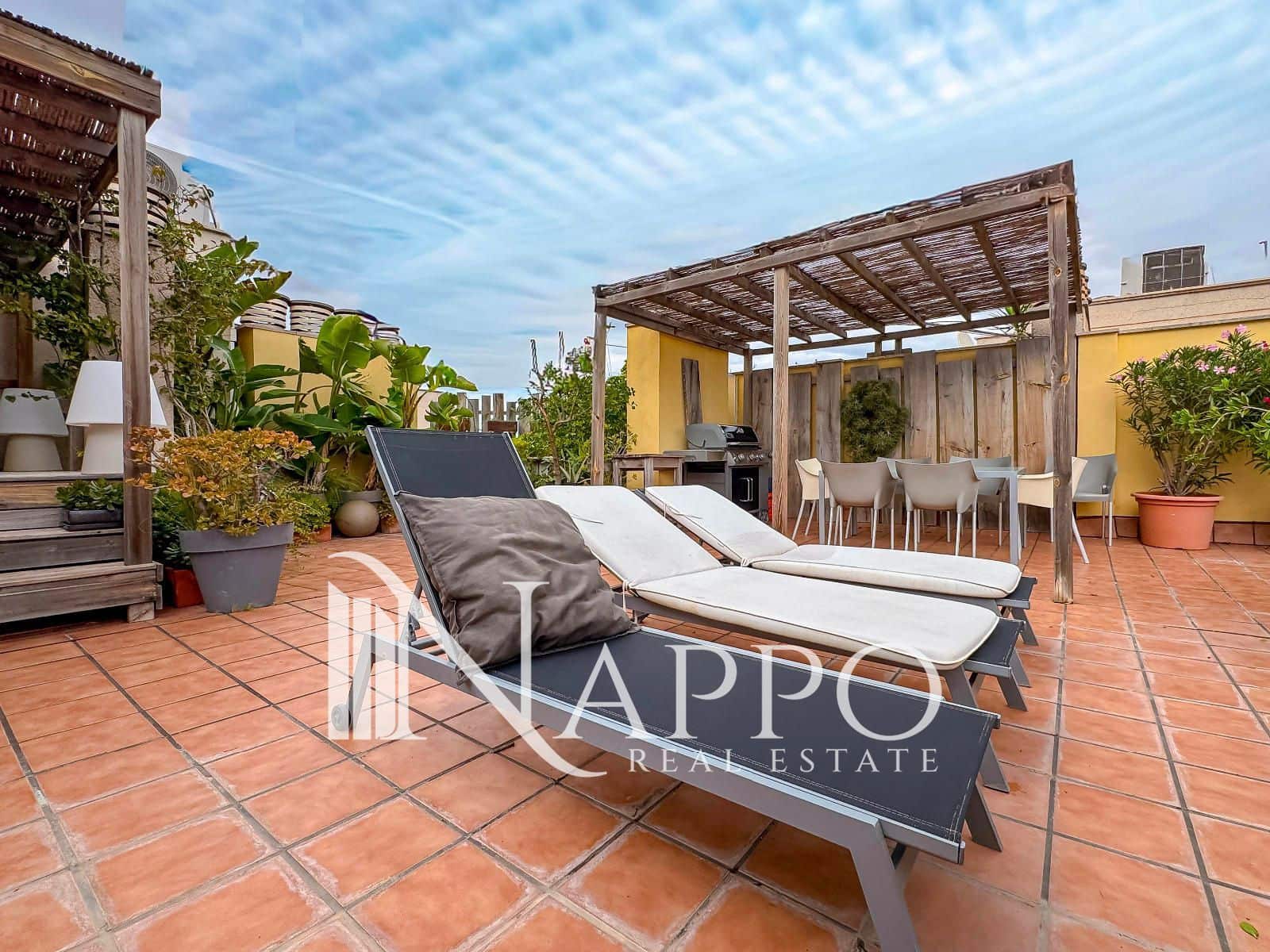 3 makuuhuone Kattohuoneisto myytävänä paikassa Palma de Mallorca mukana uima-altaan 
autotalli - 1 495 000 € (Ref: 9302933)