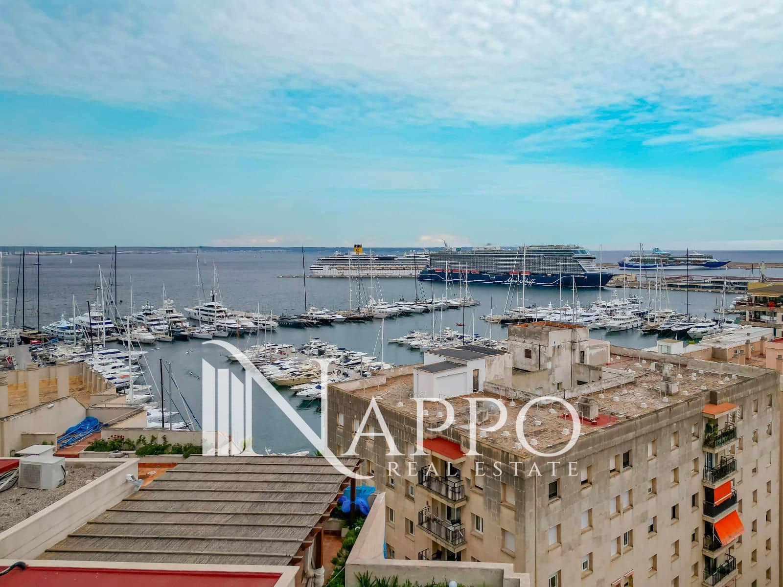 3 makuuhuone Kattohuoneisto myytävänä paikassa Palma de Mallorca mukana uima-altaan 
autotalli - 1 495 000 € (Ref: 9302933)